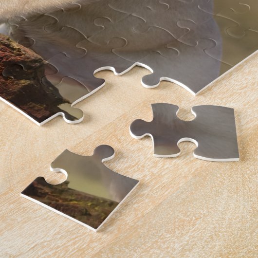 Puzzle Chiot mignon de bouledogue français (Côté)