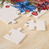 Puzzle Chiot patriotique 4 juillet fête de l'indépendance (Côté)