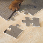 Puzzle chiot vizsla (Côté)