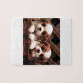 Puzzle Chiots cavaliers (Horizontal)