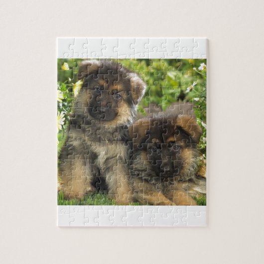 Puzzle Chiots de berger allemand (Vertical)