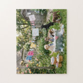 Puzzle Chiots faisant la lessive (Vertical)