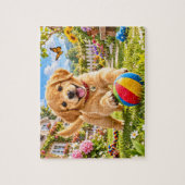 Puzzle Chiots joueurs (Vertical)