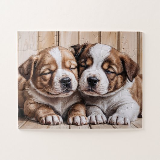 Puzzle Chiots mignons (Horizontal)