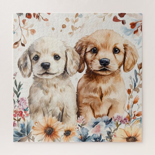 Puzzle Chiots mignons (Vertical)