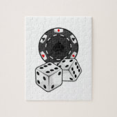 Puzzle Chip & Dice pour Poker (Vertical)
