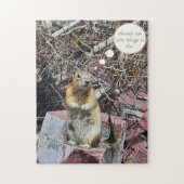 Puzzle Chipmunk (Vertical)