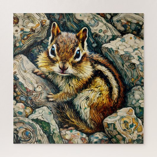 Puzzle Chipmunk 600 Piece (Vertical)