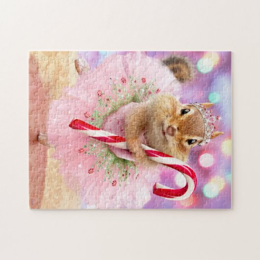 Puzzle Chipmunk Plum Fairy (Horizontal)