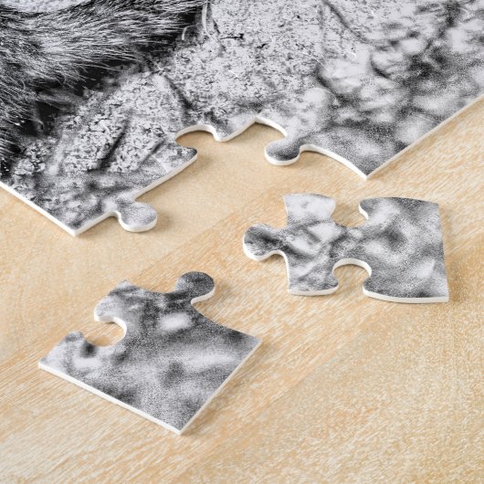 Puzzle Chipmunk Sketch (Côté)