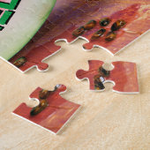 Puzzle Chipmunks mangeant de la pastèque (Côté)