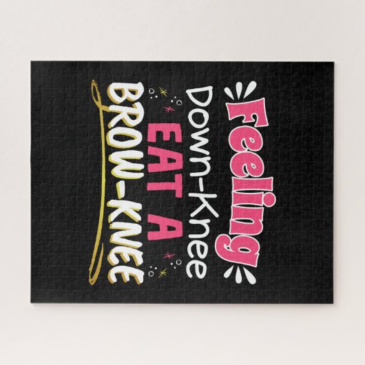 Puzzle Chirurgie du genou - Jeu de position - Belle Brown (Horizontal)