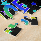 Puzzle "CHLOE" Premier nom, "JOYEUX ANNIVERSAIRE" (Côté)