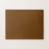 Puzzle Chocolat Brown Décor Accent couleur à Customiser (Horizontal)