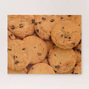 Puzzle Chocolat Chip Cookie Biscuits Alimentation diffici