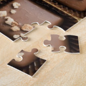 Puzzle Chocolat de luxe fait main dans une boîte (Côté)