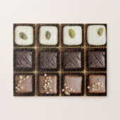 Puzzle Chocolat de luxe fait main dans une boîte (Horizontal)