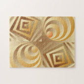 Puzzle Chocolate and Caramel Canoodling (Horizontal)