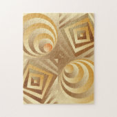 Puzzle Chocolate and Caramel Canoodling (Vertical)