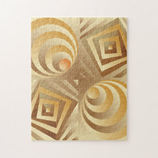 Puzzle Chocolate and Caramel Canoodling