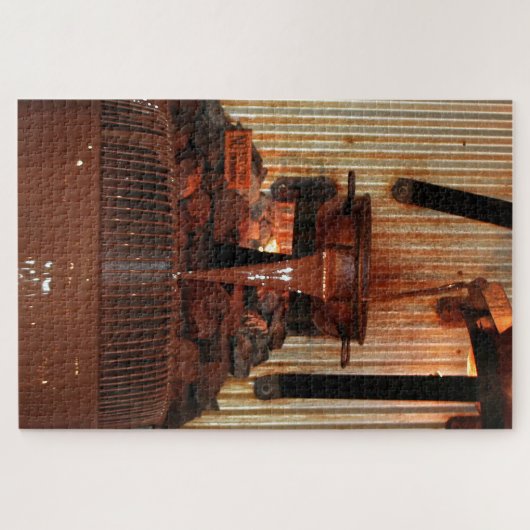 Puzzle Chocolate fountain (Horizontal)