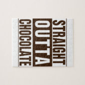 Puzzle Chocolate Straight Outta Brown (Horizontal)