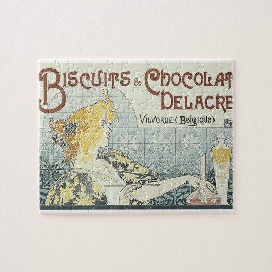 Puzzle Chocolos Art Nouveau (Horizontal)