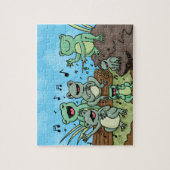 Puzzle Choeur de grenouille (Vertical)
