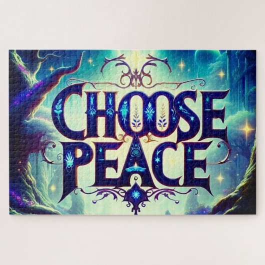 Puzzle Choisir la paix (Horizontal)