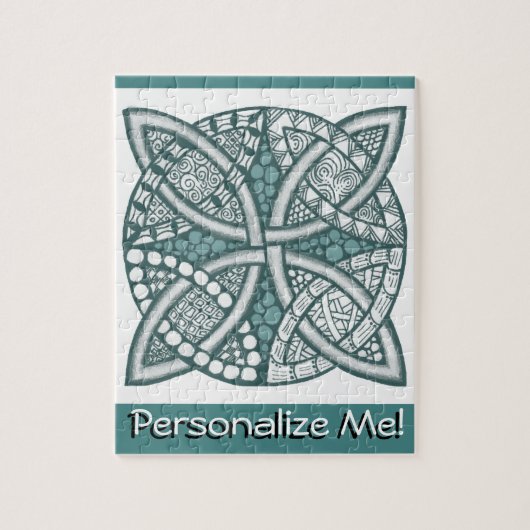 Puzzle Choisissez votre couleur Celtic Knot Motif (Vertical)