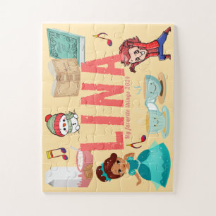 Puzzle Choses favorites Enfants personnalisés
