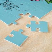 Puzzle Chouette à fleurs (Côté)