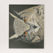 Puzzle Chouette à grande corne (Vertical)