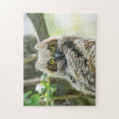 Puzzle Chouette à grande corne (Vertical)