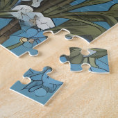 Puzzle Chouette à mâchoires du Nord William Morris Inspir (Côté)