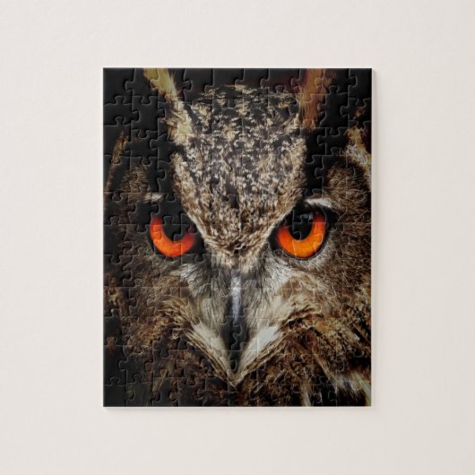 Puzzle Chouette Brown (Vertical)