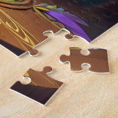 Puzzle Chouette Colorée Belle Mignonne (Côté)