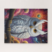 Puzzle Chouette cosmique de sagesse (Horizontal)