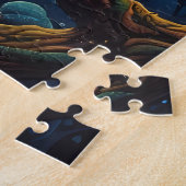 Puzzle Chouette cosmique de sagesse (Côté)