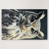 Puzzle Chouette curieuse (Horizontal)