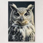 Puzzle Chouette curieuse (Vertical)