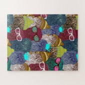 Puzzle Chouette dans la couronne (Horizontal)