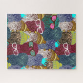 Puzzle Chouette dans la couronne (Horizontal)