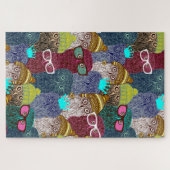 Puzzle Chouette dans la couronne (Horizontal)