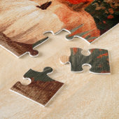 Puzzle Chouette de la forêt d'automne (Côté)