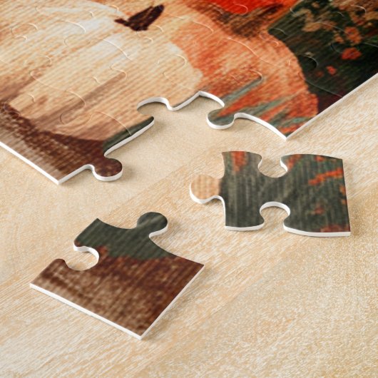 Puzzle Chouette de la forêt d'automne (Côté)