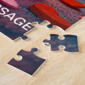 Puzzle Chouette de l'amour coeur (Côté)
