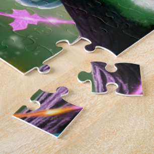 Puzzle Chouette de neige magique dans l'arbre