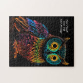 Puzzle Chouette de sagesse (Horizontal)