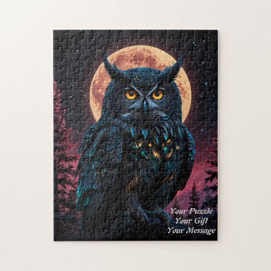 Puzzle Chouette de sagesse (Vertical)